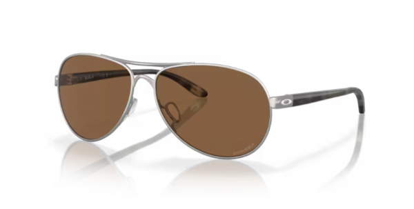 Oakley Feedback Satin Chrome/Prizm Bronze