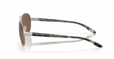 Oakley Feedback Satin Chrome/Prizm Bronze