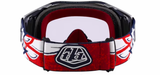 Oakley Airbrake MX Troy Lee Design Red White Blue Wings/ Prizm Low Light