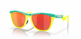 Oakley Frogskins Hybrid Celeste Tennisball Gelb/Prizm Ruby