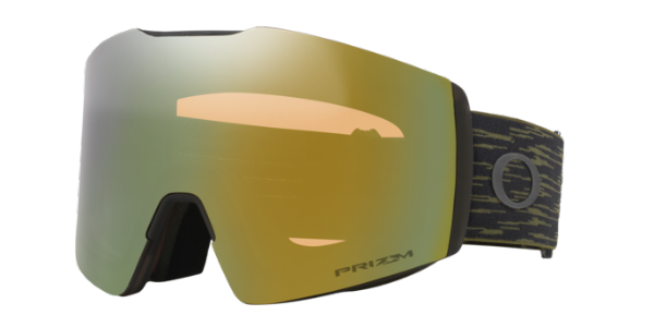 Oakley Fall Line L (Large) Dark Brush Swirl/ Prizm Snow Sage Gold