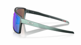 Oakley Castel Matte Silver/Blue Colorshift/ Prizm Sapphire