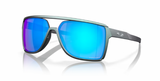 Oakley Castel Matte Silver/Blue Colorshift/ Prizm Sapphire