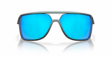 Oakley Castel Matte Silver/Blue Colorshift/Prizm Sapphire