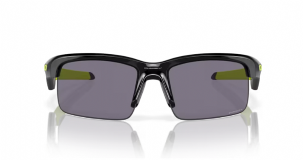 Oakley Capacitor Youth (Small) Poliertes Schwarz/Prizm Grau