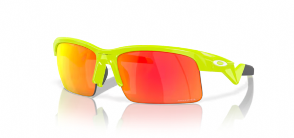 Oakley Capacitor Youth (Small) Polished Retina Burn/ Prizm Ruby