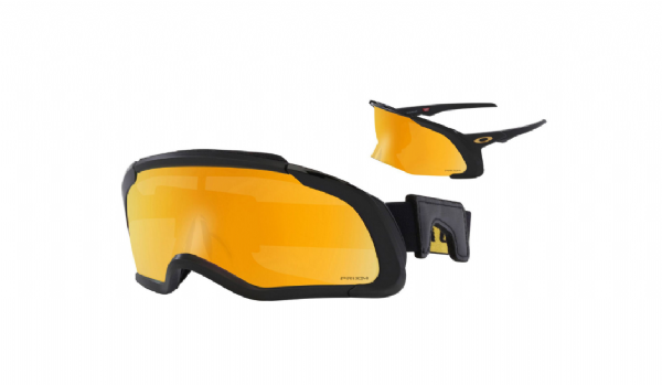 Oakley Flex Scape Schwarz/Prizm 24K Iridium