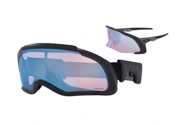 Oakley Flex Scape Matte Carbon/ Prizm Snow Sapphire Iridium