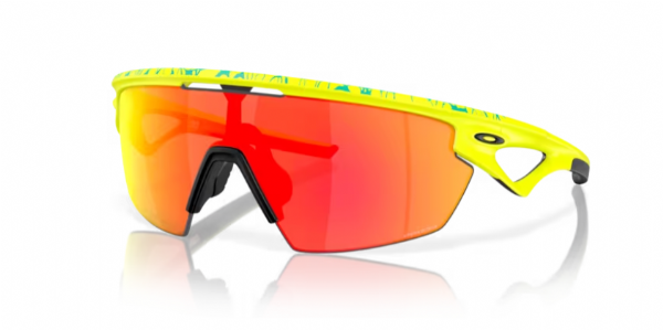 Oakley Sphaera Matte Tennisball Gelb-Celeste/Prizm Ruby