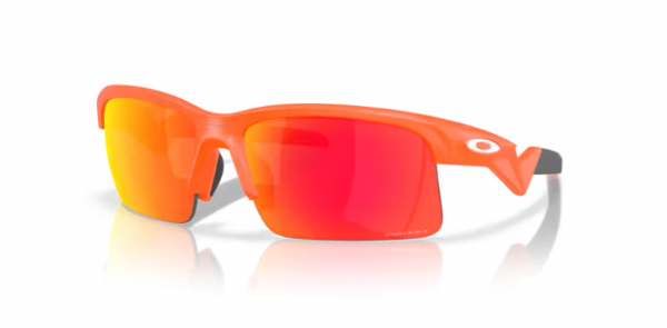 Oakley Capacitor Youth (Small) Matte Neon Orange/Prizm Ruby