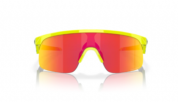 Oakley Resistor Youth (Small) Tennisball Yellow/ Prizm Ruby