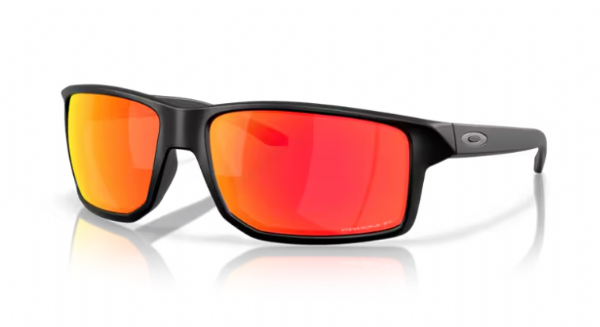 Oakley Gibston XL Mattschwarz/Prizm Ruby Polarisiert