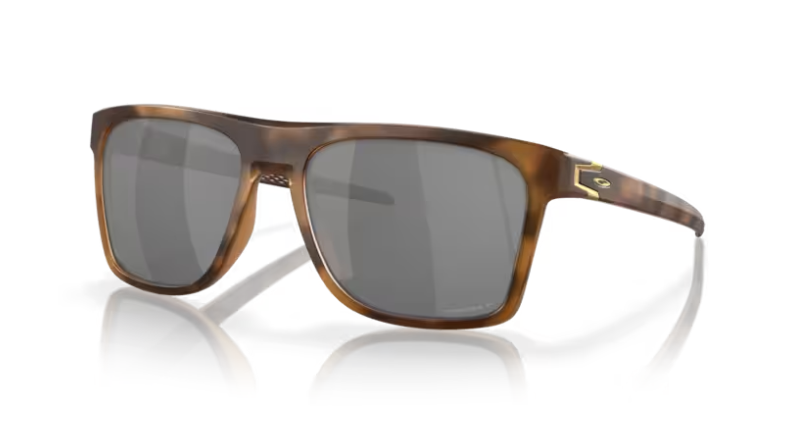 Oakley Leffingwell Matte Brown Tortoise/ Prizm Black Polarized