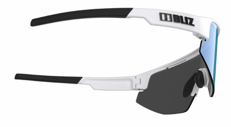 Bliz-Matrix-Small-Matte-White-SmokeBlue-Mirror