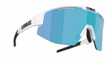 Bliz-Matrix-Small-Matte-White-SmokeBlue-Mirror