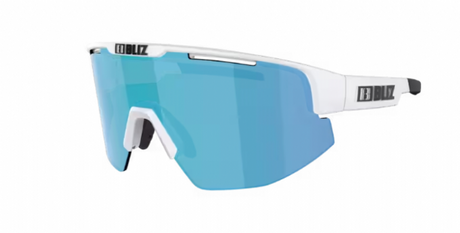 Bliz-Matrix-Small-Matte-White-SmokeBlue-Mirror
