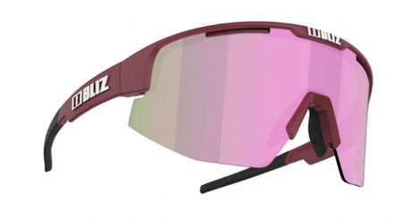 Bliz-Matrix-Small-Sportbril-Matt-Burgundy-BrownRose-Mirror
