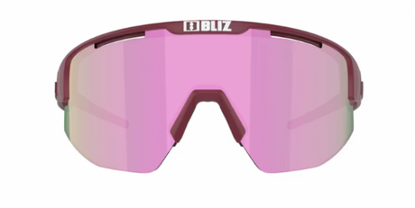 Bliz-Matrix-Small-Sportbril-Matt-Burgundy-BrownRose-Mirror