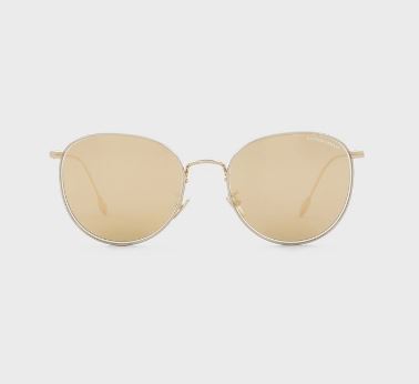 Giorgio-Armani-Gold-Plated-Gold-Mirror-lens