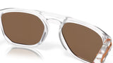 Oakley Latch Beta Matte Clear/ Prizm Bronze Achterkant  t12