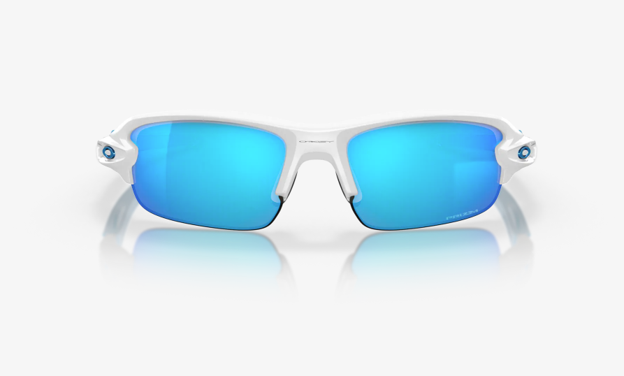 Oakley Flak XXS (extra extra small) Polished White/ Prizm Sapphire