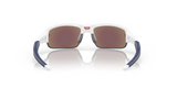 Oakley Flak XXS (Extra Extra Small) Matte White/ Prizm Sapphire