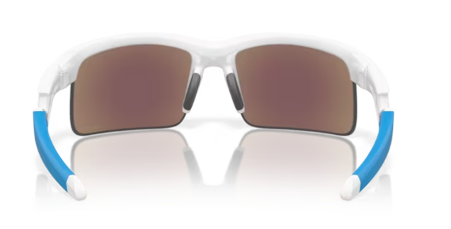 Oakley Capacitor Youth (Small) Polished White/ Prizm Sapphire