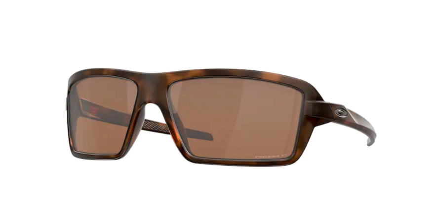 Oakley Cables Brown Tortois/ Prizm Tungsten Polarized