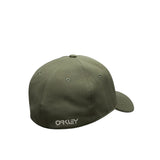 Oakley-6-Panel-Stretch-Metallic-Hat-Deep-Olive-Mist