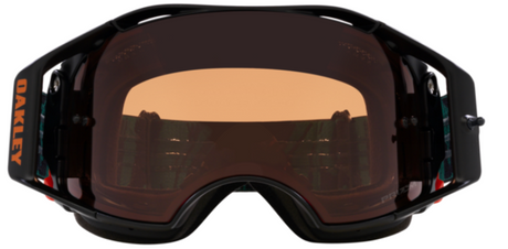 Oakley-Airbrake-MTB-Viridian-Striped-Prizm-MX-Bronze-Voorzijde