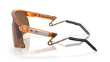 Oakley BXTR Metal Matte Transparent Light Curry/ Prizm Bronze Zijkant