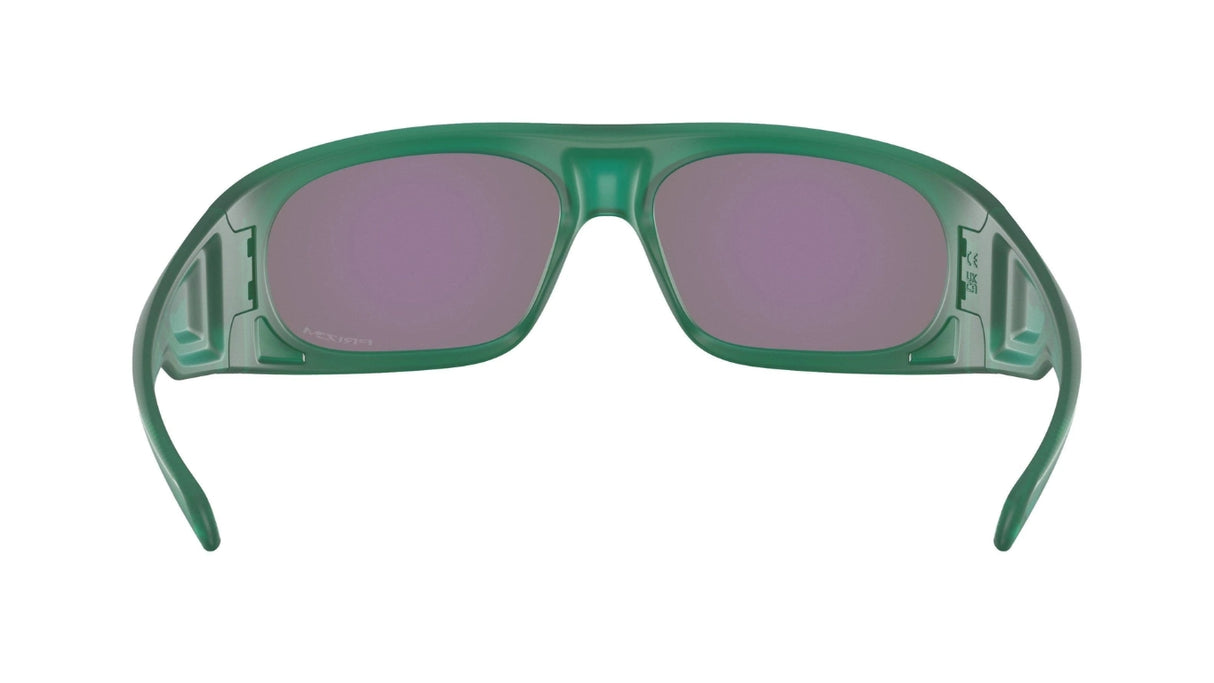 Oakley Belleville Matte Transparent Viridian / Prizm Jade achterzijde