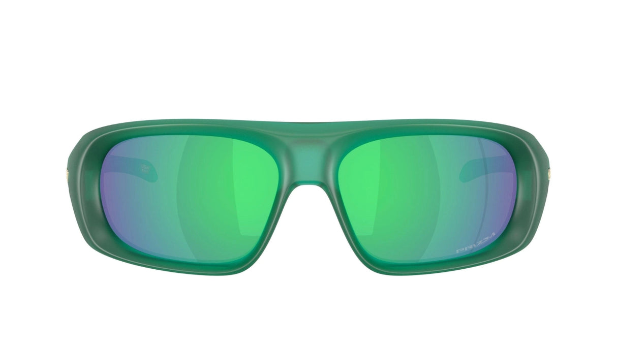 Oakley Belleville Matte Transparent Viridian / Prizm Jade voorzijde