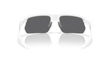 Oakley Bisphaera Matte White/ Prizm Black achterkant