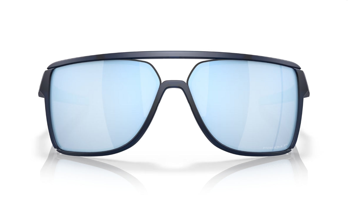 Oakley Castel Matte Translucent Blue/ Prizm Deep H2O Polarized Voorkant