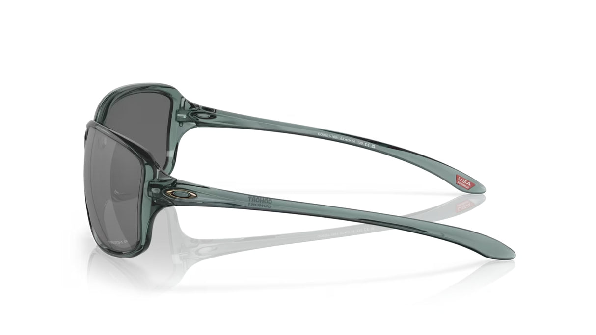 Oakley Cohort Crystal Black Prizm Black Polarized zijaanzicht