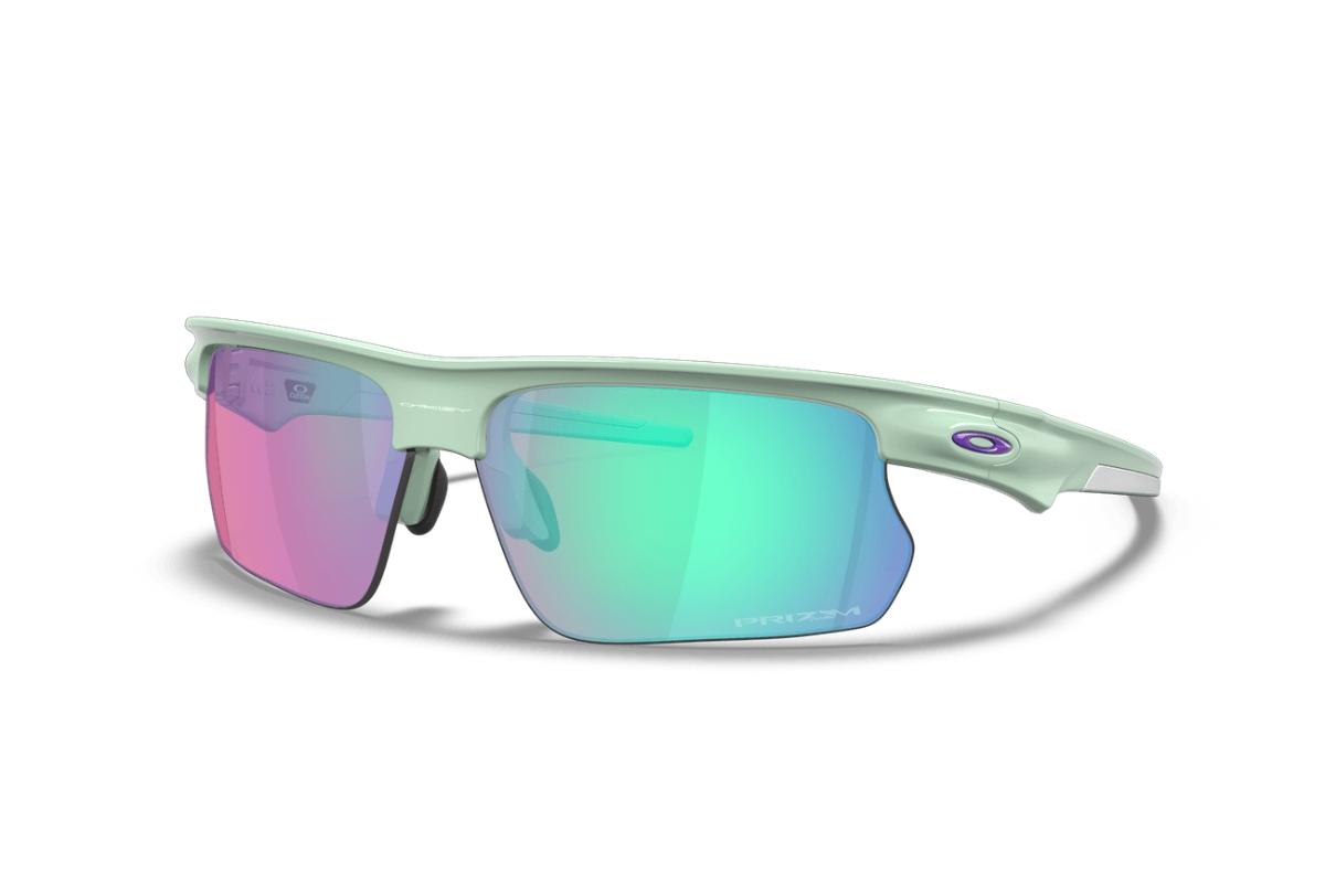 Oakley-Custom-Bisphaera-Mint-Milkshake-Prizm-Golf Iridium