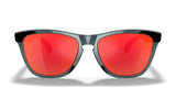 Oakley Custom Frogskins CrystaBlack-Prizm-Ruby-Voorkant