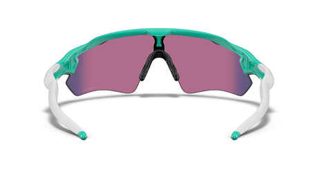Oakley Custom Radar EV Path Matte Celeste/ Prizm Road achterzijde
