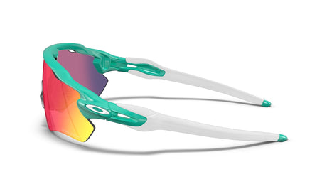 Oakley Custom Radar EV Path Matte Celeste/ Prizm Road zijkant