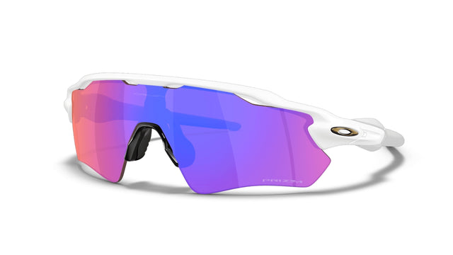 Oakley Custom Radar EV Path Polished White-Gold Icon/Prizm Trail