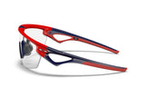 Oakley-Custom-Sphaera-Matte-Redline-Navy-Blue-Clear-To-Black-Photochromic-zijkant