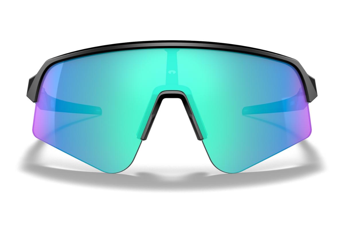 Oakley-Custom-Sutro-Lite-Sweep-Matte-Black-Prizm-Sapphire-voorkant