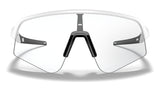 Oakley Custom Sutro Lite Sweep Matte White Clear Voorzijde