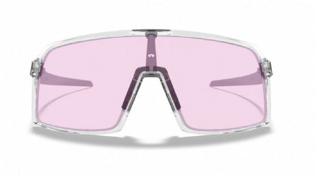 Oakley Custom Sutro Polished Clear-Polished White/ Prizm Low Light Voorkant