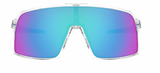 Oakley Custom Sutro Polished Clear/ Prizm Sapphire Voorkant