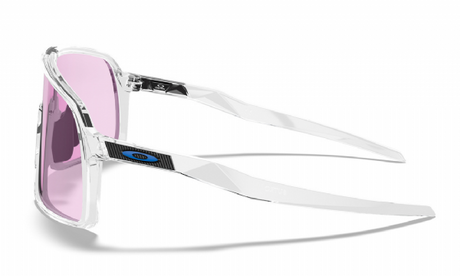 Oakley Custom Sutro Polished Clear-Sapphire Icon/ Prizm Low Light Zijkant