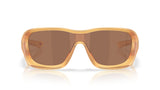 Oakley De La Salle Matte Transparent Light Curry/ Prizm Tungsten voorkant