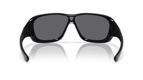 Oakley De La Salle Polished Black/ Prizm Black achterzijde