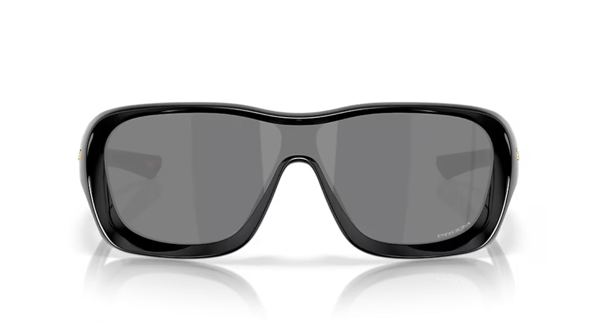 Oakley De La Salle Polished Black/ Prizm Black voorkant